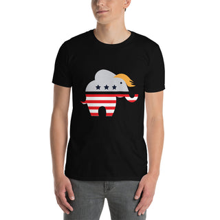 Buy black American Republican Short-Sleeve Unisex T-Shirt