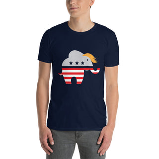 Buy navy American Republican Short-Sleeve Unisex T-Shirt
