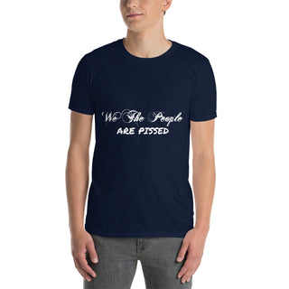 Buy navy We The People Are Pissed Short-Sleeve Unisex T-Shirt